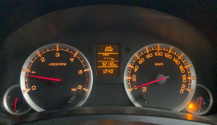 2014 Maruti Swift ZDI, Diesel, Manual, 92,158 km, Odometer Image