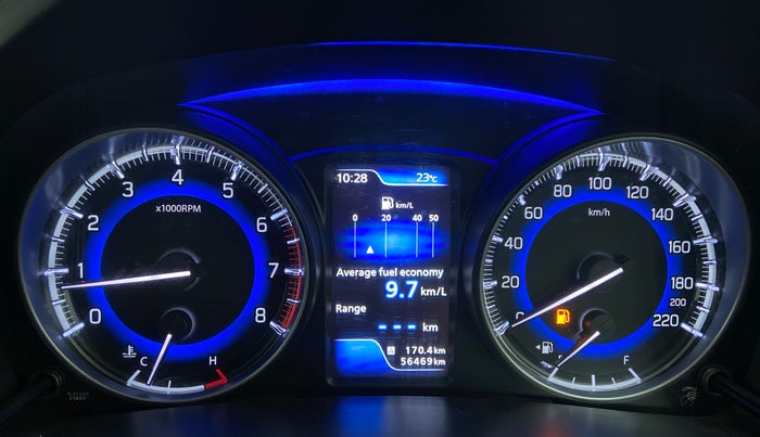 2018 Maruti Baleno ZETA PETROL 1.2, Petrol, Manual, 56,483 km, Odometer Image