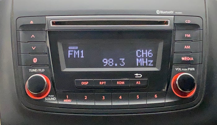 2017 Maruti Dzire VXI AMT, Petrol, Automatic, 34,782 km, Infotainment System
