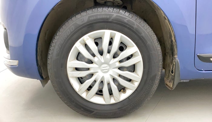 2017 Maruti Dzire VXI AMT, Petrol, Automatic, 34,782 km, Left Front Wheel