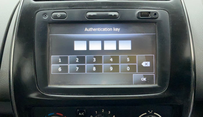 2015 Renault Kwid RXT 0.8, Petrol, Manual, 36,886 km, Infotainment System