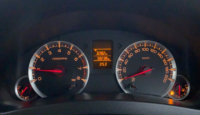 2013 Maruti Swift Dzire VXI 1.2 BS IV, Petrol, Manual, 58,325 km, Odometer Image