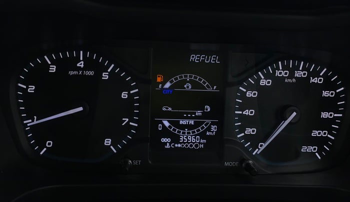 2021 Tata ALTROZ XT PETROL, Petrol, Manual, 35,953 km, Odometer Image