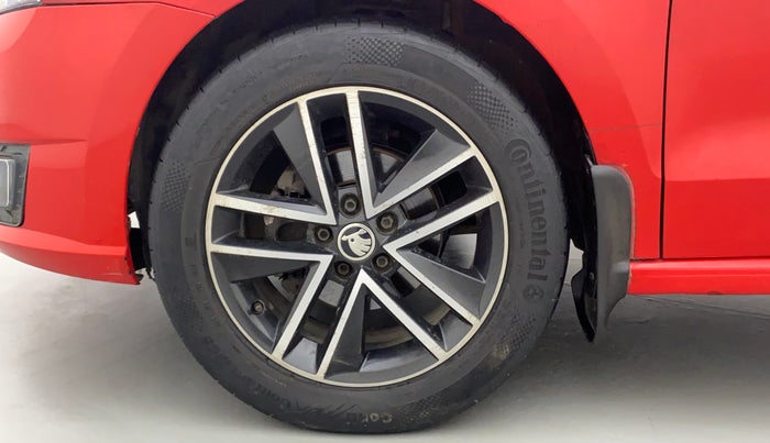 2018 Skoda Rapid STYLE 1.5 TDI AT, Diesel, Automatic, 74,439 km, Left Front Wheel
