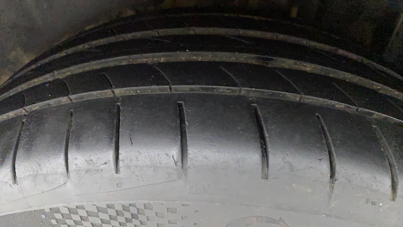 2018 Skoda Rapid STYLE 1.5 TDI AT, Diesel, Automatic, 74,439 km, Left Rear Tyre Tread