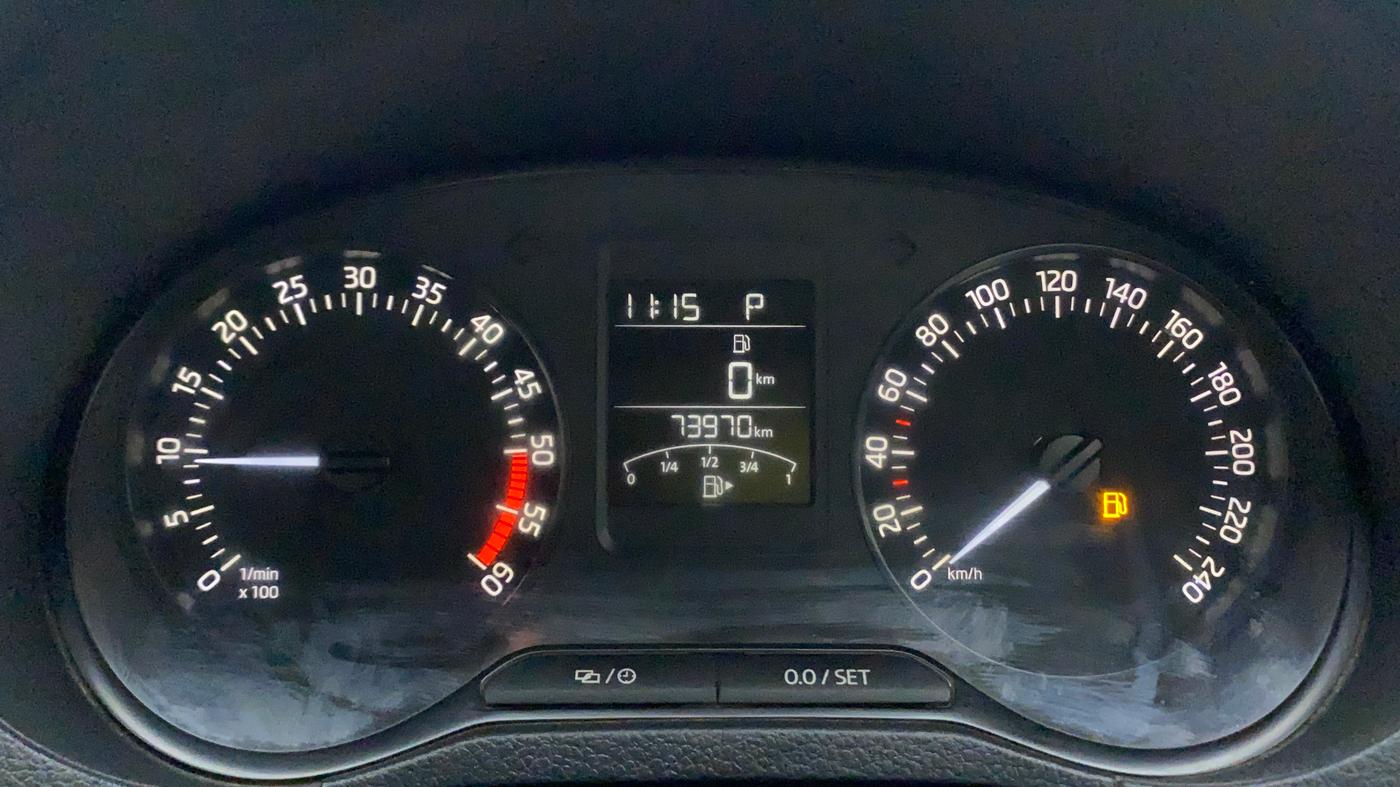 2018 Skoda Rapid STYLE 1.5 TDI AT, Diesel, Automatic, 74,439 km, Odometer Image