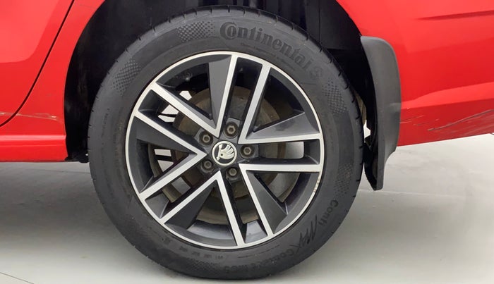2018 Skoda Rapid STYLE 1.5 TDI AT, Diesel, Automatic, 74,439 km, Left Rear Wheel