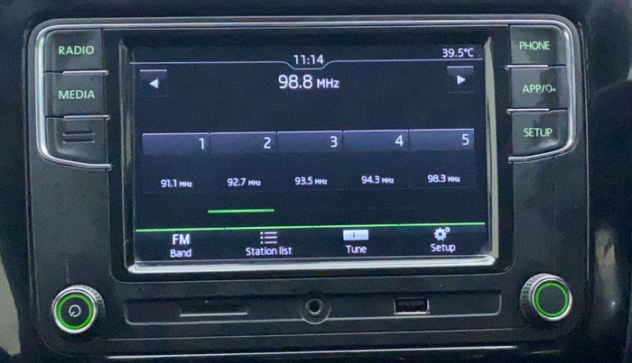 2018 Skoda Rapid STYLE 1.5 TDI AT, Diesel, Automatic, 74,439 km, Infotainment System