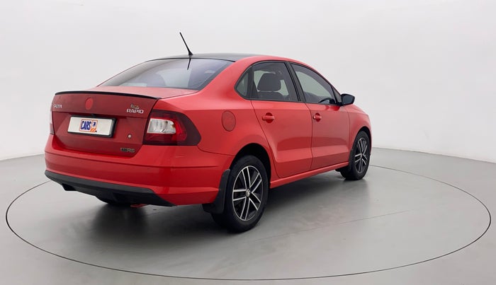 2018 Skoda Rapid STYLE 1.5 TDI AT, Diesel, Automatic, 74,439 km, Right Back Diagonal