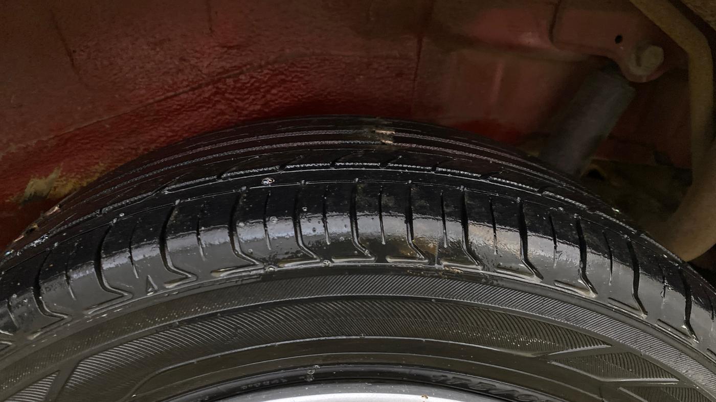 2015 Maruti Wagon R 1.0 VXI, Petrol, Manual, 48,649 km, Left Rear Tyre Tread
