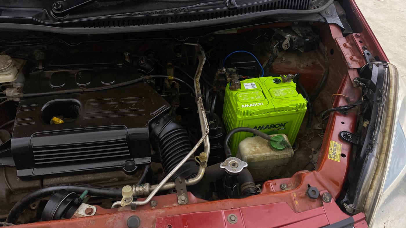 2015 Maruti Wagon R 1.0 VXI, Petrol, Manual, 48,649 km, Engine View - Left
