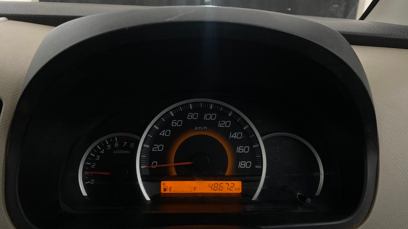 2015 Maruti Wagon R 1.0 VXI, Petrol, Manual, 48,649 km, Odometer Image