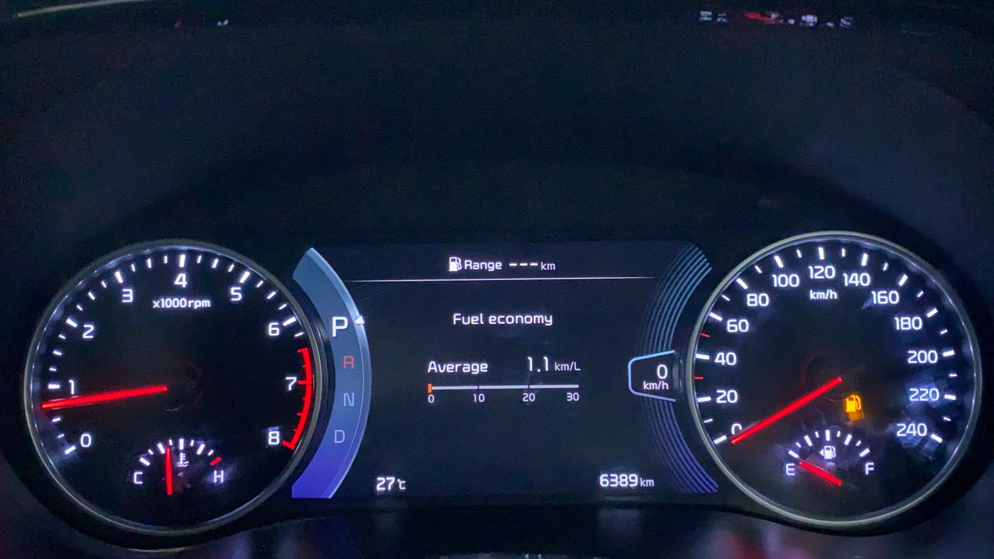 2020 KIA SELTOS 1.4 GTX+ TURBO GDI PETROL AT, Petrol, Automatic, Odometer Image