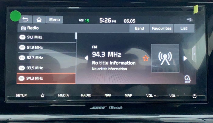 2020 KIA SELTOS 1.4 GTX+ TURBO GDI PETROL AT, Petrol, Automatic, Infotainment System