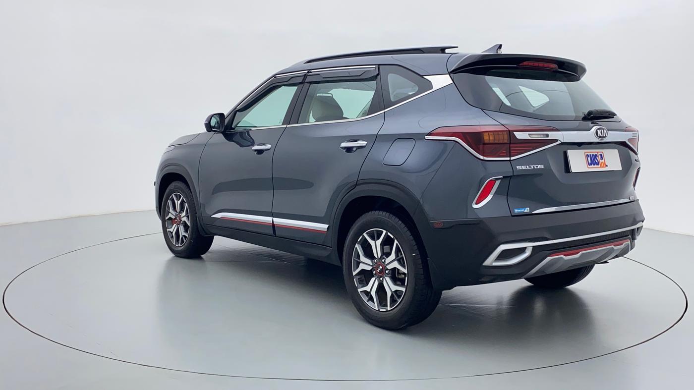 2020 KIA SELTOS 1.4 GTX+ TURBO GDI PETROL AT, Petrol, Automatic, Left Back Diagonal