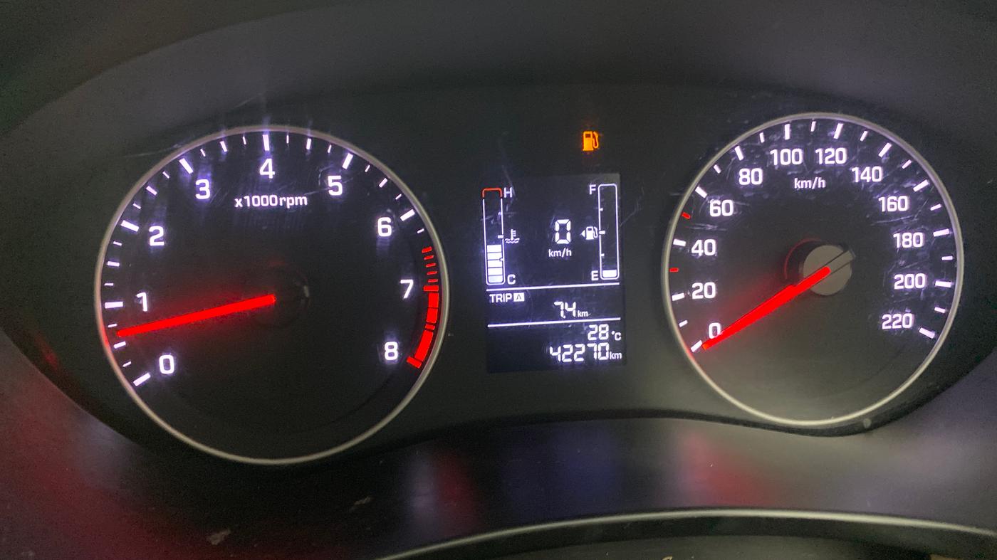 2018 Hyundai Elite i20 SPORTZ 1.2, Petrol, Manual, 42,270 km, Odometer Image