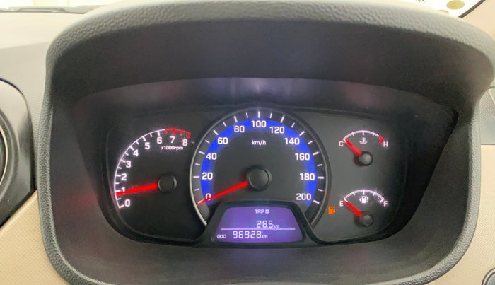 2014 Hyundai Xcent SX 1.2, Petrol, Manual, 96,899 km, Odometer Image