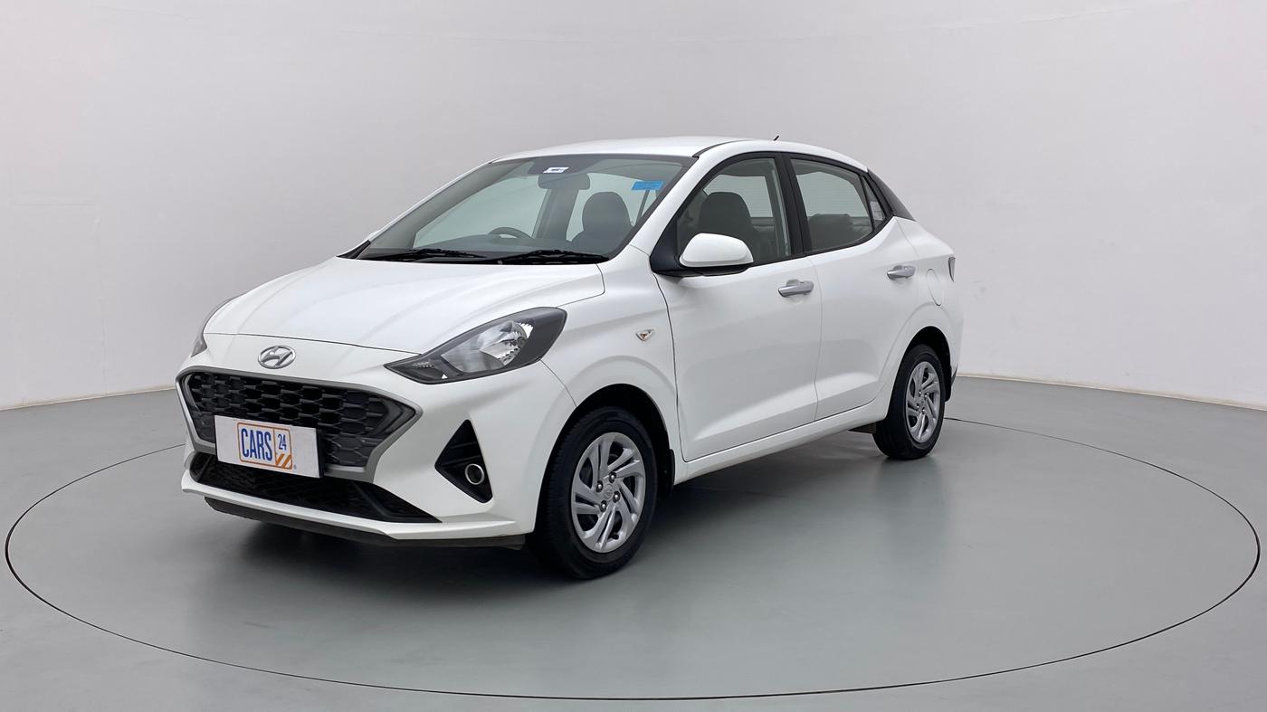 2021 Hyundai AURA S 1.2 CNG, CNG, Manual, 64,540 km, Left Front Diagonal