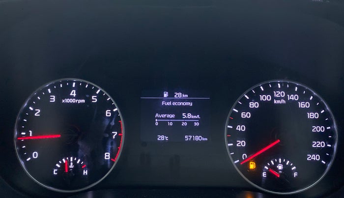 2019 KIA SELTOS HTX 1.5 PETROL MT, Petrol, Manual, 57,179 km, Odometer Image