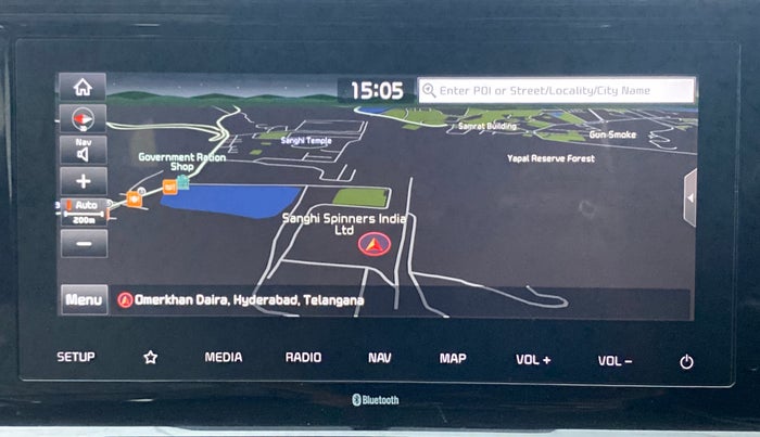 2019 KIA SELTOS HTX 1.5 PETROL MT, Petrol, Manual, 57,179 km, Navigation System