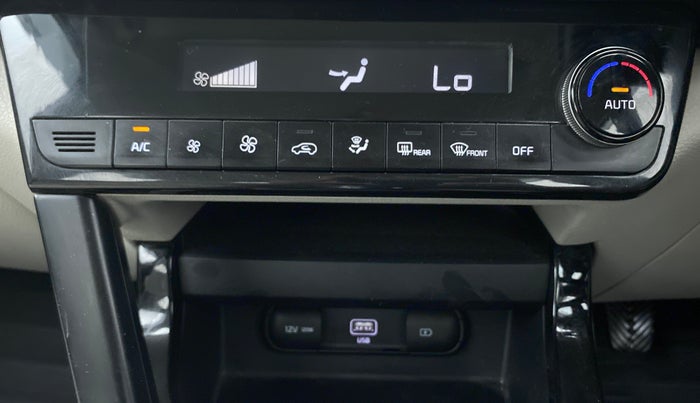 2019 KIA SELTOS HTX 1.5 PETROL MT, Petrol, Manual, 57,179 km, Automatic Climate Control