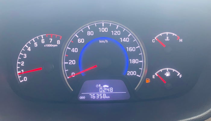 2019 Hyundai Grand i10 SPORTZ 1.2 KAPPA VTVT, Petrol, Manual, 76,312 km, Odometer Image