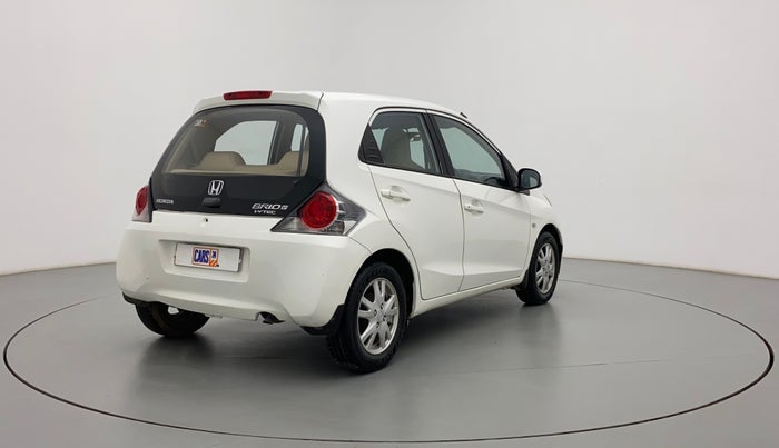 2012 Honda Brio V MT, Petrol, Manual, 79,896 km, Right Back Diagonal