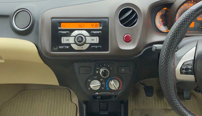 2012 Honda Brio V MT, Petrol, Manual, 79,896 km, Air Conditioner