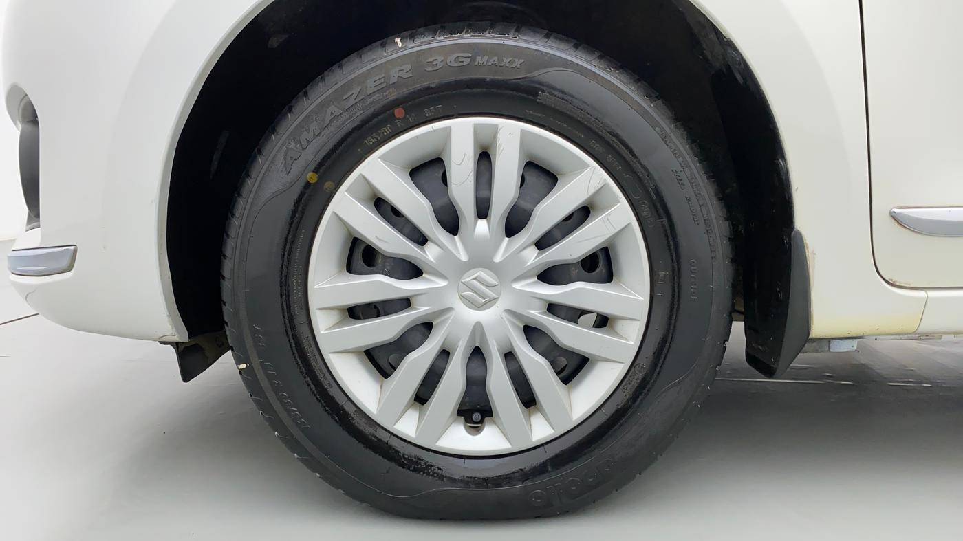 2018 Maruti Dzire VXI, Petrol, Manual, 28,696 km, Left Front Wheel
