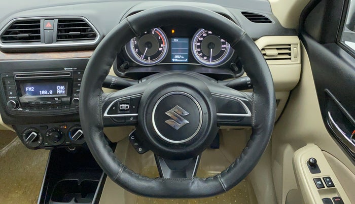 2018 Maruti Dzire VXI, Petrol, Manual, 28,696 km, Steering Wheel Close Up
