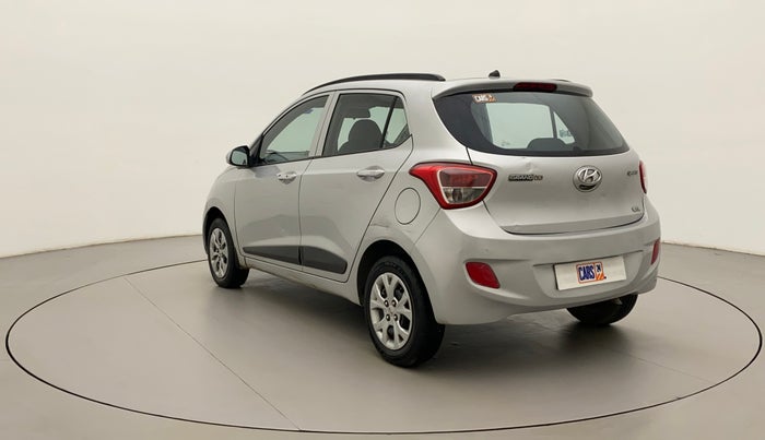 2013 Hyundai Grand i10 SPORTZ 1.2 KAPPA VTVT, Petrol, Manual, 75,720 km, Left Back Diagonal