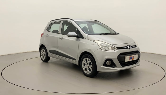 2013 Hyundai Grand i10 SPORTZ 1.2 KAPPA VTVT, Petrol, Manual, 75,720 km, Right Front Diagonal