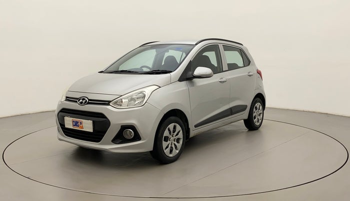 2013 Hyundai Grand i10 SPORTZ 1.2 KAPPA VTVT, Petrol, Manual, 75,720 km, Left Front Diagonal