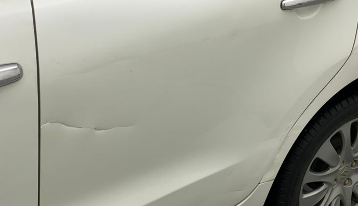 2016 Maruti Baleno ZETA CVT PETROL 1.2, Petrol, Automatic, 32,334 km, Rear left door - Slightly dented