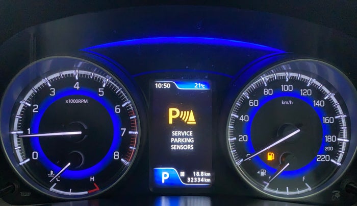 2016 Maruti Baleno ZETA CVT PETROL 1.2, Petrol, Automatic, 32,334 km, Odometer Image