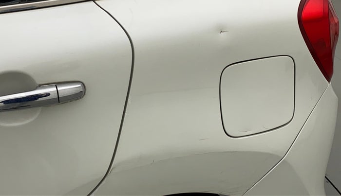 2016 Maruti Baleno ZETA CVT PETROL 1.2, Petrol, Automatic, 32,334 km, Left quarter panel - Minor scratches