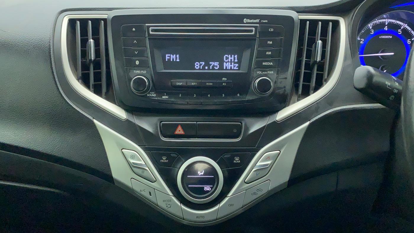 2016 Maruti Baleno ZETA CVT PETROL 1.2, Petrol, Automatic, 32,334 km, Air Conditioner