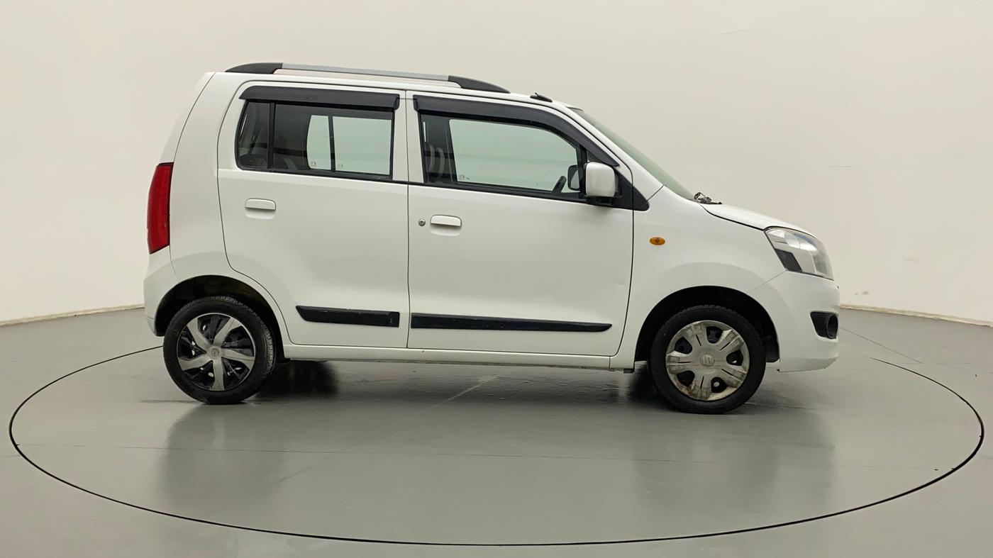 2017 Maruti Wagon R 1.0 VXI, Petrol, Manual, 43,944 km, Right Side View