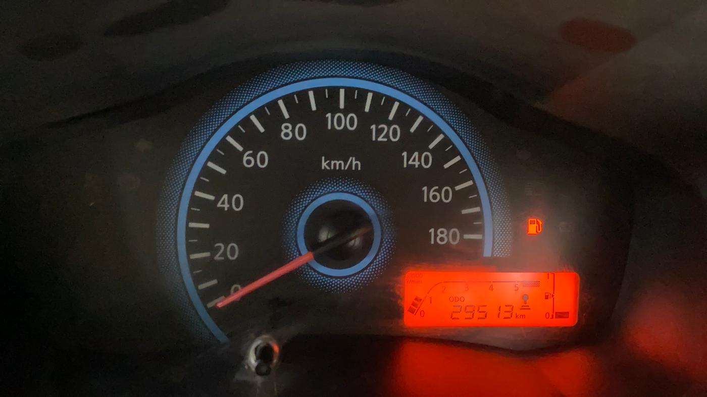 2016 Datsun Redi Go T (O), Petrol, Manual, 29,520 km, Odometer Image