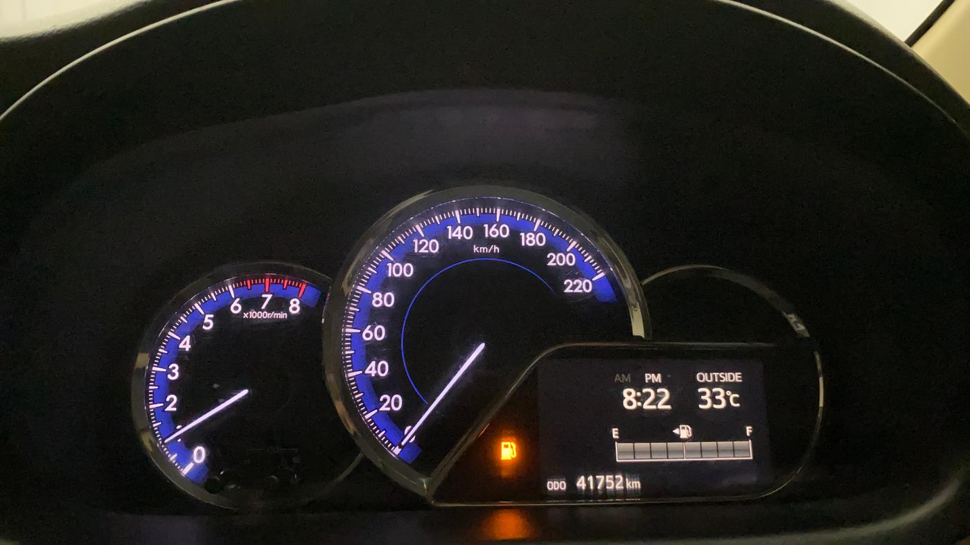 2018 Toyota YARIS G MT, Petrol, Manual, 41,732 km, Odometer Image