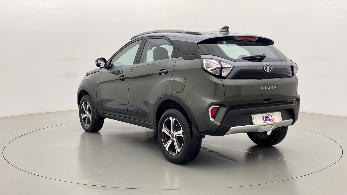 2021 Tata NEXON XZ+ SUNROOF 1.5 RTQ, Diesel, Manual, 13,824 km, Left Back Diagonal
