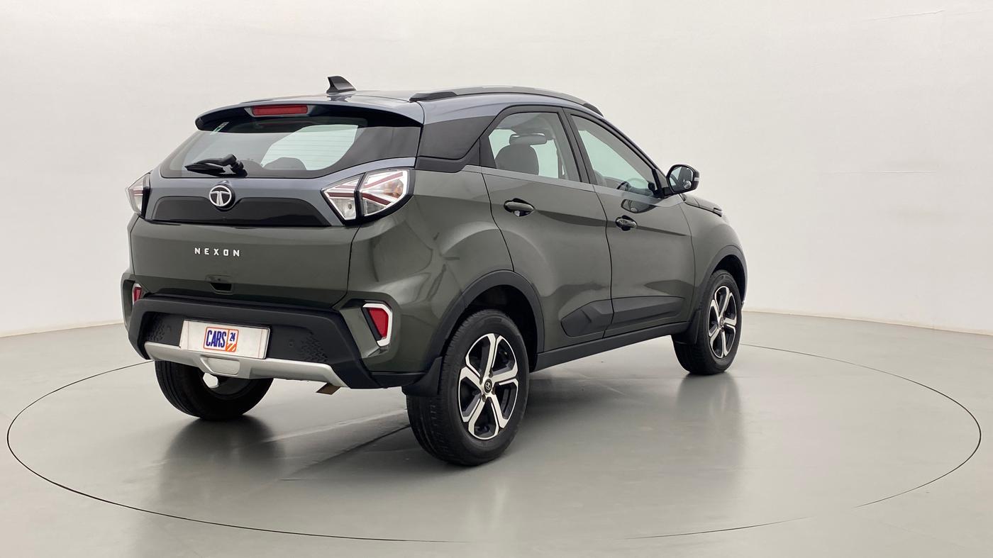 2021 Tata NEXON XZ+ SUNROOF 1.5 RTQ, Diesel, Manual, 13,824 km, Right Back Diagonal