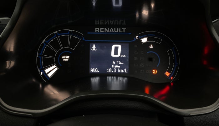 2024 Renault Kiger RXE MT, Petrol, Manual, 677 km, Odometer Image