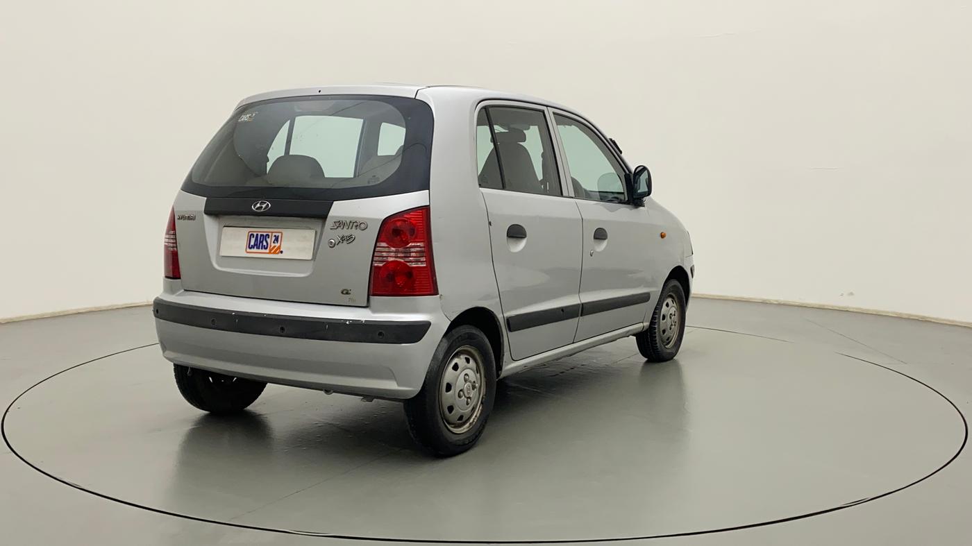 2011 Hyundai Santro Xing GL, Petrol, Manual, 40,610 km, Right Back Diagonal