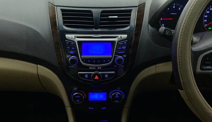 2013 Hyundai Verna FLUIDIC 1.6 VTVT EX, Petrol, Manual, 76,887 km, Air Conditioner