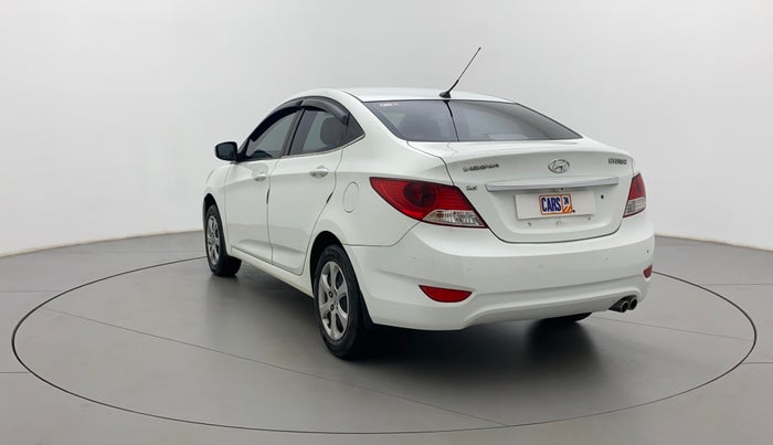 2013 Hyundai Verna FLUIDIC 1.6 VTVT EX, Petrol, Manual, 76,887 km, Left Back Diagonal