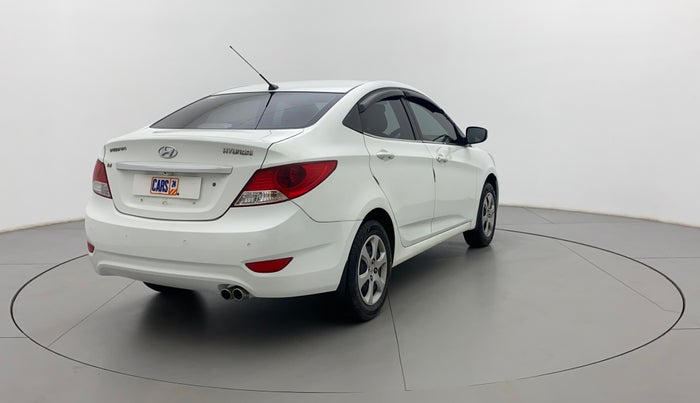 2013 Hyundai Verna FLUIDIC 1.6 VTVT EX, Petrol, Manual, 76,887 km, Right Back Diagonal