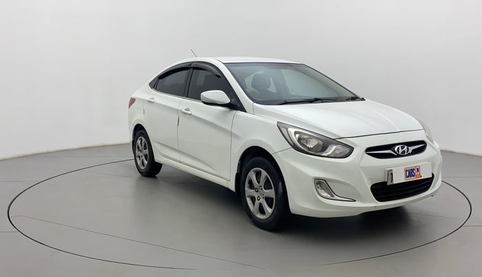 2013 Hyundai Verna FLUIDIC 1.6 VTVT EX, Petrol, Manual, 76,887 km, Right Front Diagonal