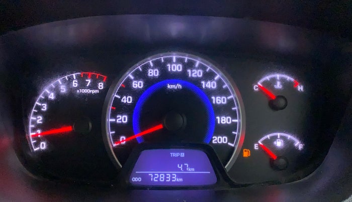 2015 Hyundai Grand i10 SPORTZ 1.2 KAPPA VTVT, Petrol, Manual, 72,833 km, Odometer Image