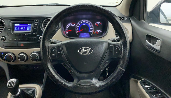 2015 Hyundai Grand i10 SPORTZ 1.2 KAPPA VTVT, Petrol, Manual, 72,833 km, Steering Wheel Close Up